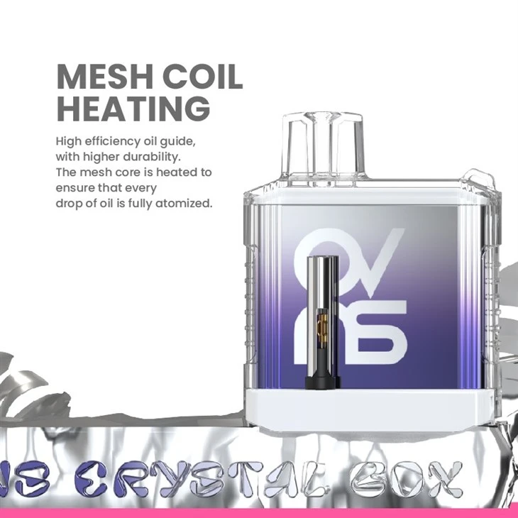 2023 Crystal Box Mesh Coil 1000 Puffs Airflow Adjustable Disposable Vape 2023 Crystal Box Mesh Coil 1000 Puffs Airflow Adjustable Disposable Vape